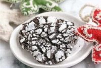 Snow-Dusted Chocolate Crinkles