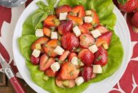 Strawberry Brie Basil Delight