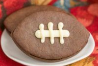 Sweet Victory Football Cookies