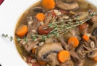 Comforting Beef Barley Bowl