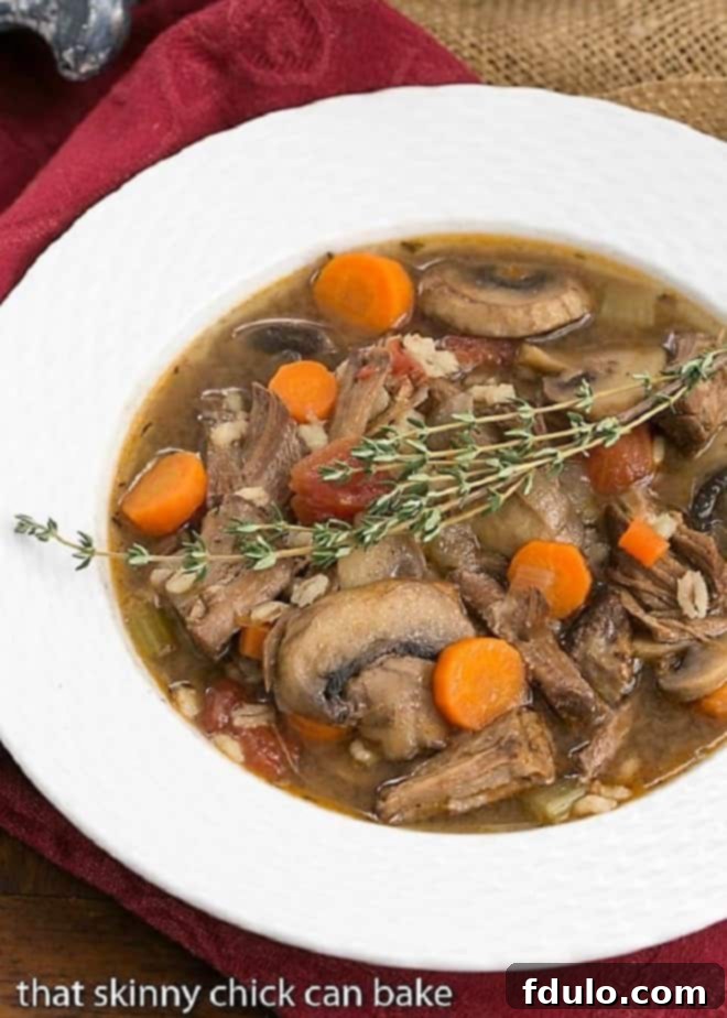 Comforting Beef Barley Bowl 1 featured 26856