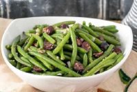 Mustard Glazed Haricots Verts