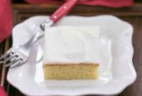 Fluffy White Sheet Cake