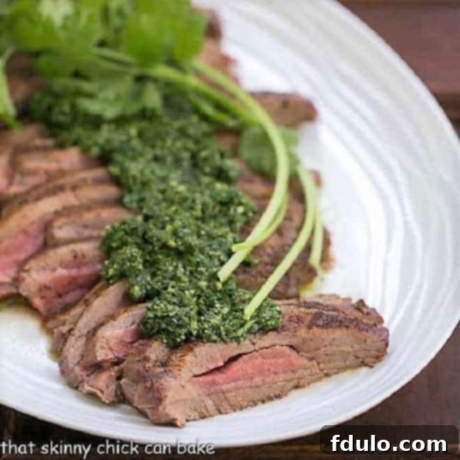Argentine Flank Steak with Fresh Chimichurri 1 featured 29602