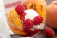 Fire-Kissed Peach Melba