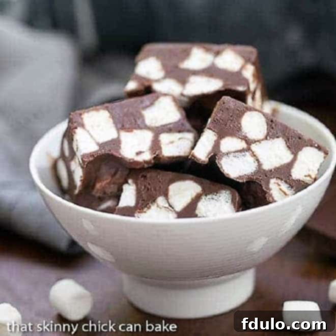 Dreamy Chocolate Marshmallow Fudge 1 featured 30623