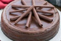 Decadent Triple Chocolate Cheesecake