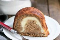Swirled Cream Cheese Apple Bundt