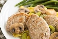Creamy Mushroom Pork Scaloppine