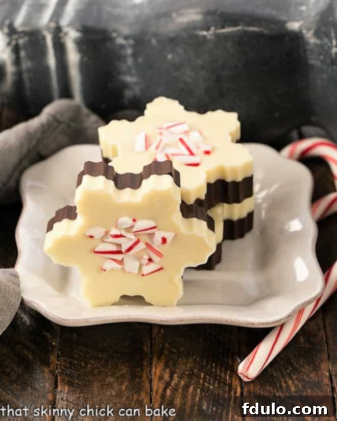 Festive Mint Bark Snowflakes 1 featured 330