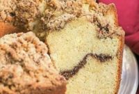 Rich Streusel Coffeecake Pound Cake