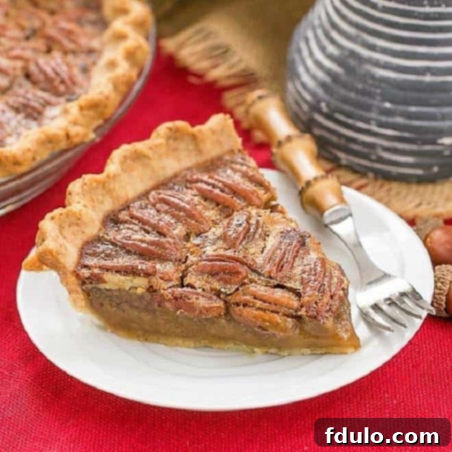 Decadent Bourbon Pecan Pie 1 featured 33261