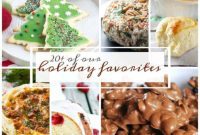 Over 20 Delicious Holiday Recipes