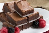 Effortless One Bowl Fudgy Brownies
