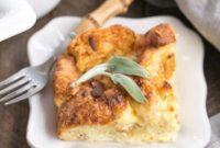 Sausage Croissant French Toast Bake