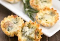 Golden Potato Blue Cheese Bites