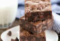 Decadent Fudgy Cocoa Brownies