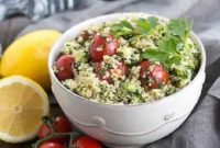 Vibrant Quinoa Tabbouleh Salad