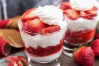 Strawberry Eton Mess with Handcrafted Strawberry Sauce