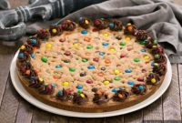 Ultimate M&M’s Chocolate Chip Cookie Cake