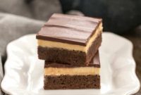 Fudgy Peanut Butter Truffle Brownies