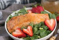 Seared Salmon with Zesty Watercress Greens