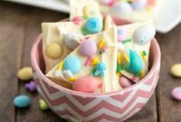 Simple Easter White Chocolate Bites