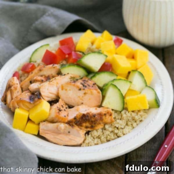 Tropical Salmon Quinoa Power Bowl 1 featured 37262