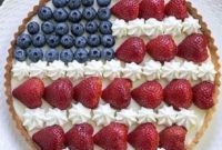 Stars and Stripes Fruit Tart