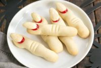 Creepy Witch Finger Cookies