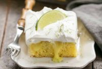 Effortless Margarita Poke Cake