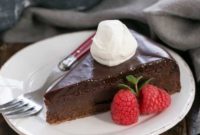 Intense Chocolate Ganache Torte