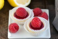 Bite-Sized Raspberry Cheesecakes
