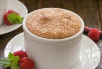 Blissful Raspberry Soufflé for One