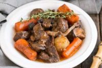 Cozy Slow Cooker Beef and Mushroom Stew