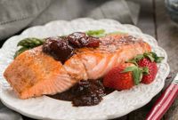 Sweet Strawberry Salmon