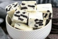 Heavenly Oreo White Chocolate Fudge