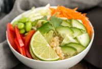 Zesty Thai Quinoa Power Bowl