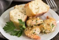 Savory Garlic Shrimp Bake