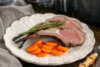 Chargrilled Lamb Chops with Rosemary, Garlic & Dijon