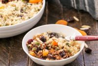 Vibrant Fruit and Nut Quinoa Salad