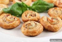 Savory Ham and Cheese Swirls