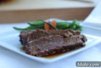 Rich Coffee Glazed Brisket