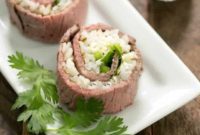 Texan Beef Sushi Rolls
