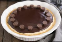 Decadent Frozen Chocolate Peanut Butter Pie