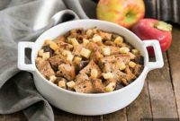 Homestyle Gluten-Free Apple Cinnamon Bread Pudding