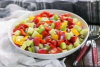 Vibrant Marinated Garden Salad