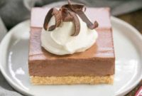 Velvety Chocolate Mousse Bars