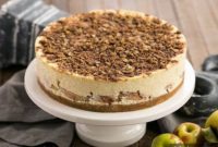 Harvest Apple Crisp Cheesecake