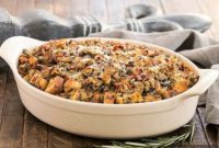 Crispy Pancetta Ciabatta Dressing